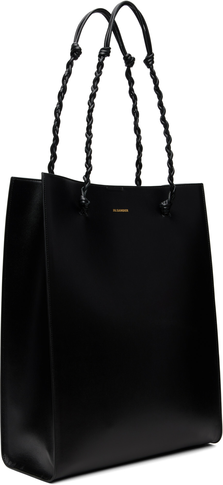 Jil Sander Black Tangle Tote
