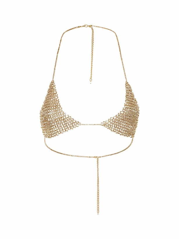 Photo: ZIAH Beaded Triangle Bikini Top