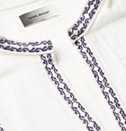 Isabel Marant - Piperi Embroidered Cotton Shirt - White