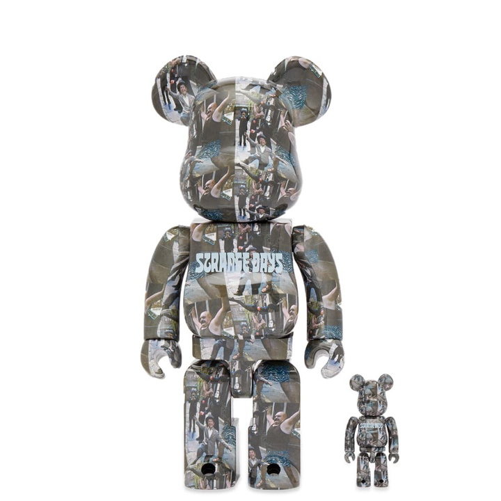 Photo: Medicom The Doors "Strange Days" Be@rbrick in Multi 100%/400%