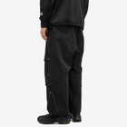 Poliquant Men's Wide Zip Tucked Pants in Black