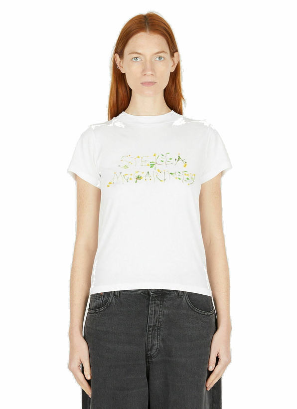 Photo: Dandelion Logo T-Shirt in White
