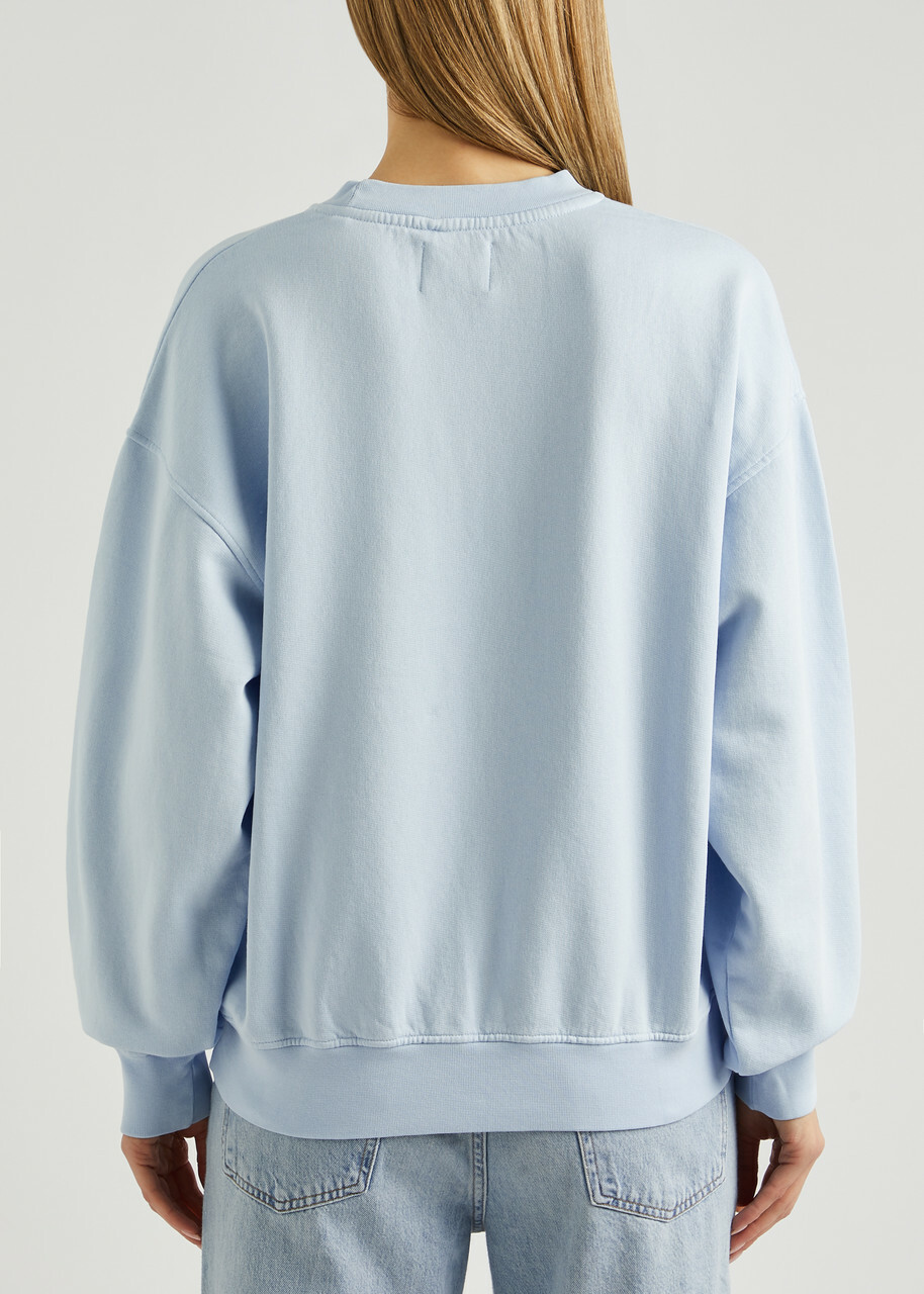 Colorful Standard Cotton Sweatshirt Light Blue