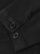 Officine Générale - Virgin Wool-Blend Shirt Jacket - Black