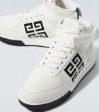Givenchy G4 leather high-top sneakers