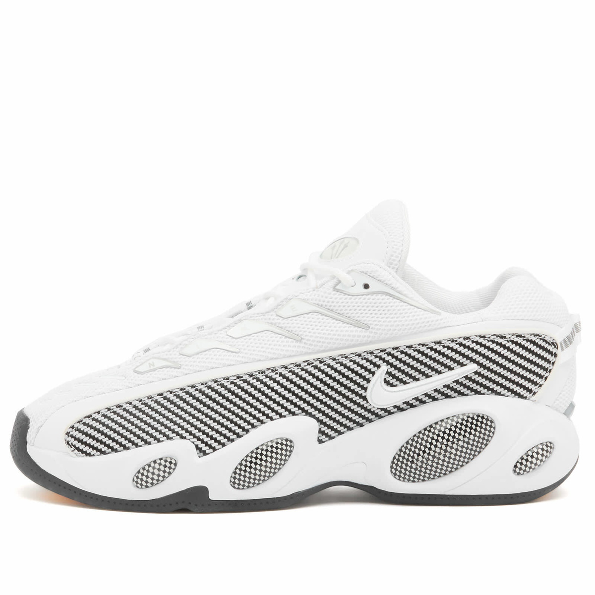 Nike Nocta Glide Sneaker in White/Black/Gold
