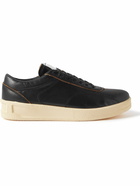 Jil Sander - Coated-Leather Sneakers - Black