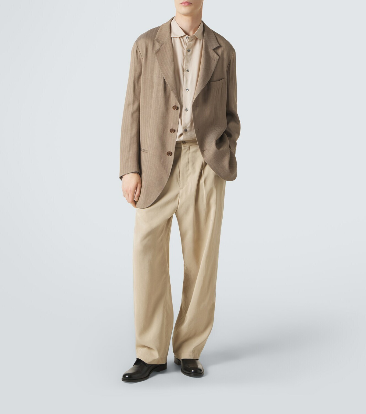 Giorgio Armani Herringbone blazer