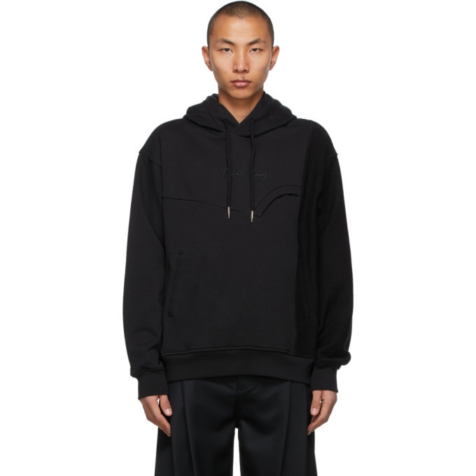 Photo: Feng Chen Wang Black French Terry Hoodie