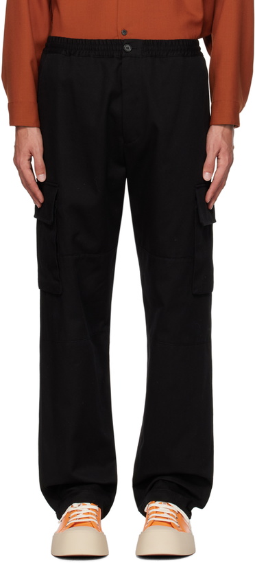 Photo: Marni Black Drawstring Cargo Pants