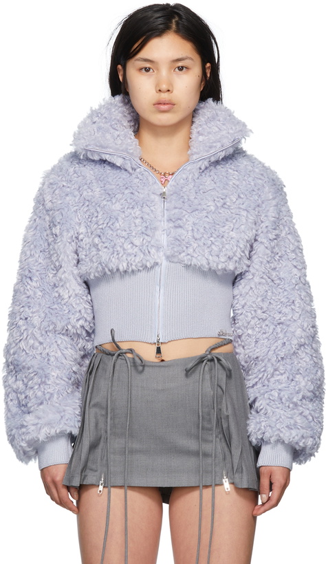 Photo: Nodress Purple Polyester Jacket