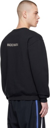 WACKO MARIA Black Crewneck Sweatshirt