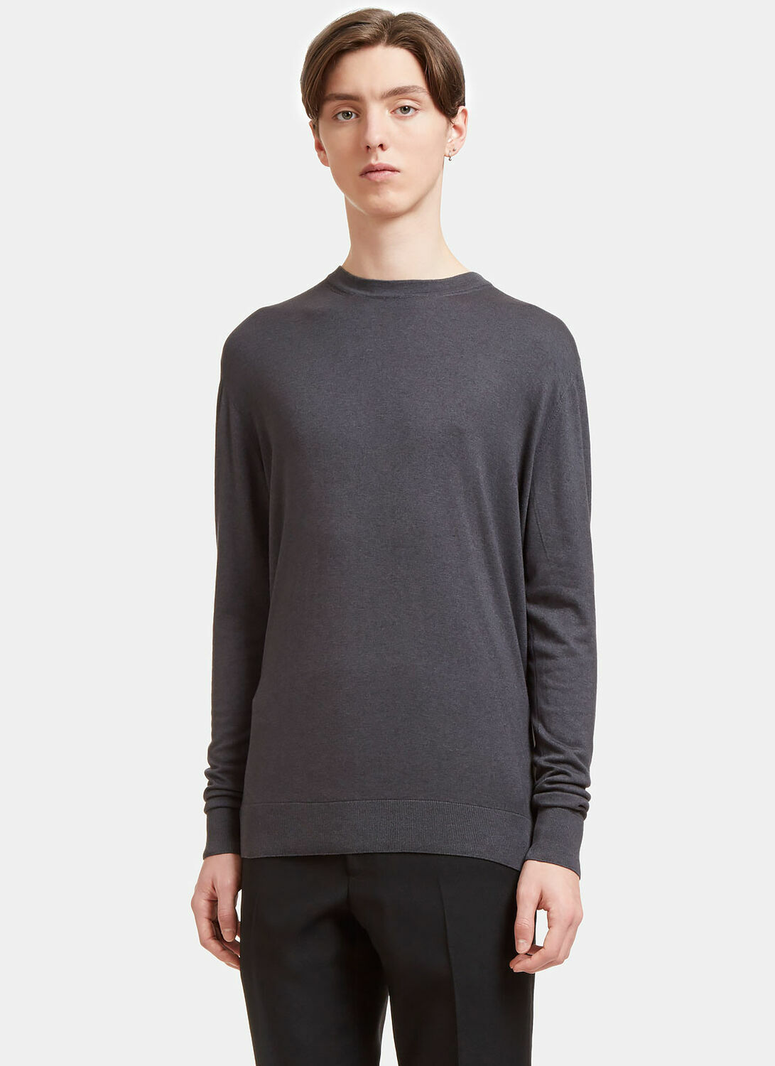 Aiezen Crew Neck Long Sleeved Top