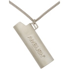 Ambush Silver Small Lighter Case Necklace