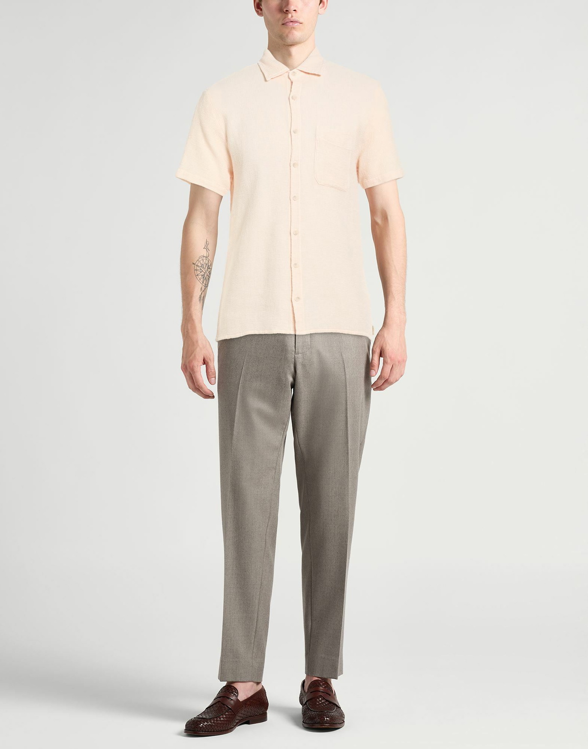 Crossley Mens Shirt Light in Pink