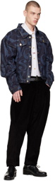 Vivienne Westwood Blue Boxer Denim Jacket