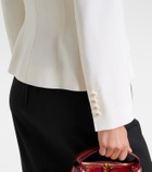 Dolce&Gabbana Double-breasted wool-blend blazer