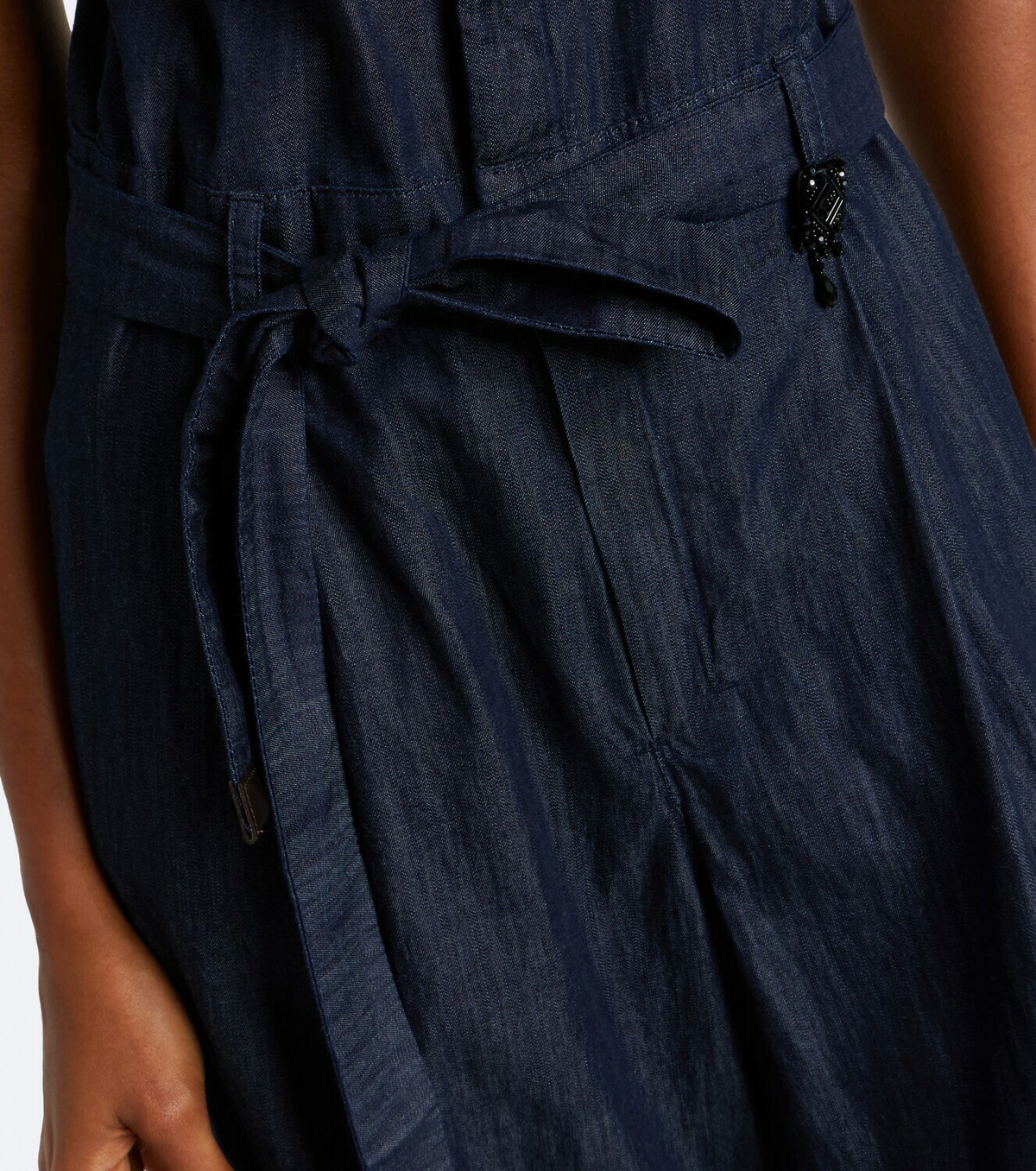 'S Max Mara Wide-leg denim jumpsuit