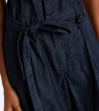 'S Max Mara Wide-leg denim jumpsuit