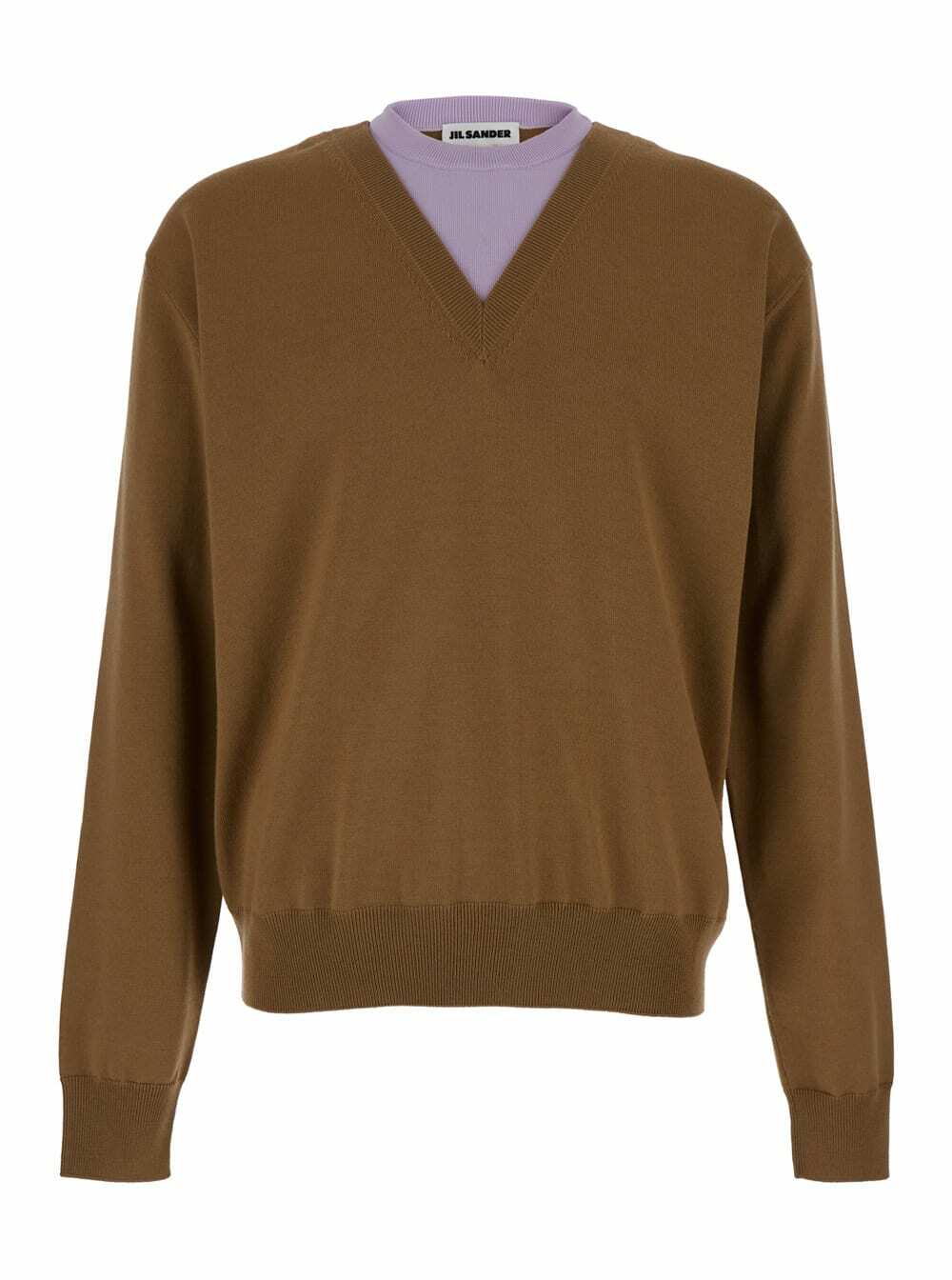 Jil Sander Brown Mohair Sweater Jil Sander
