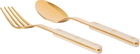 Sabre Gold & Off-White Bistrot Serving Set