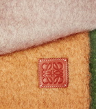 Loewe Striped mohair and wool scarf