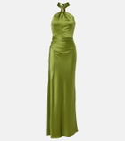 Veronica Beard Izaren silk-blend satin gown