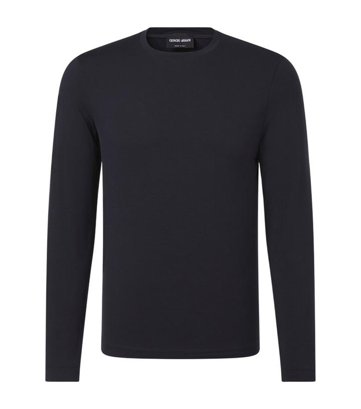 Photo: Giorgio Armani Jersey T-shirt