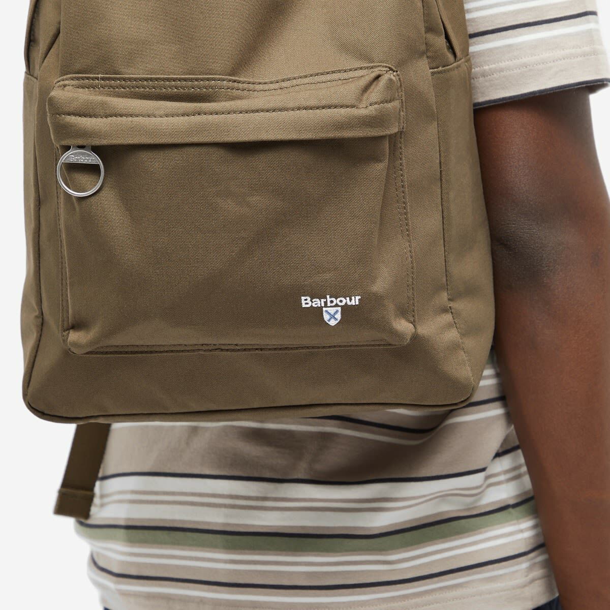 Barbour Men's Cascade Backpack in Olive Barbour