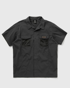 Columbia Painted Peak Woven Ss Top Black - Mens - Shortsleeves