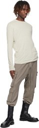 thom/krom Gray M ST 498 Cargo Pants