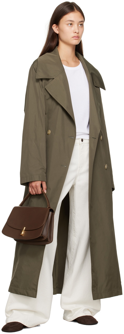 The Row Khaki Cadel Coat The Row