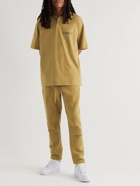 Fear of God Essentials - Logo-Detailed Cotton-Jersey Polo Shirt - Yellow