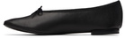 Repetto Black Lilouh Almond-Toe Ballerina Flats