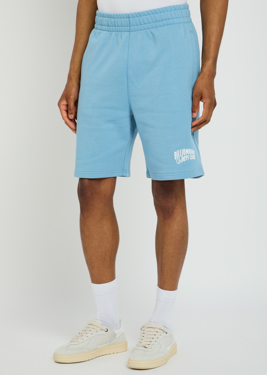 Billionaire Boys Club Small Arch Logo-printed Cotton Shorts Light Blue