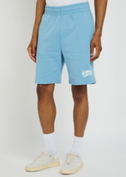 Billionaire Boys Club Small Arch Logo-printed Cotton Shorts Light Blue