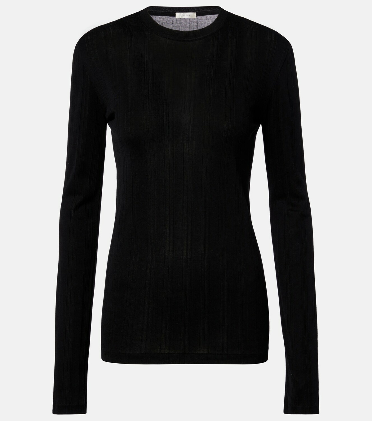 The Row Dantea cotton jersey top