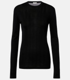 The Row Dantea cotton jersey top
