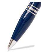 MONTBLANC - StarWalker Blue Planet Resin and Platinum-Plated Ballpoint Pen - Blue