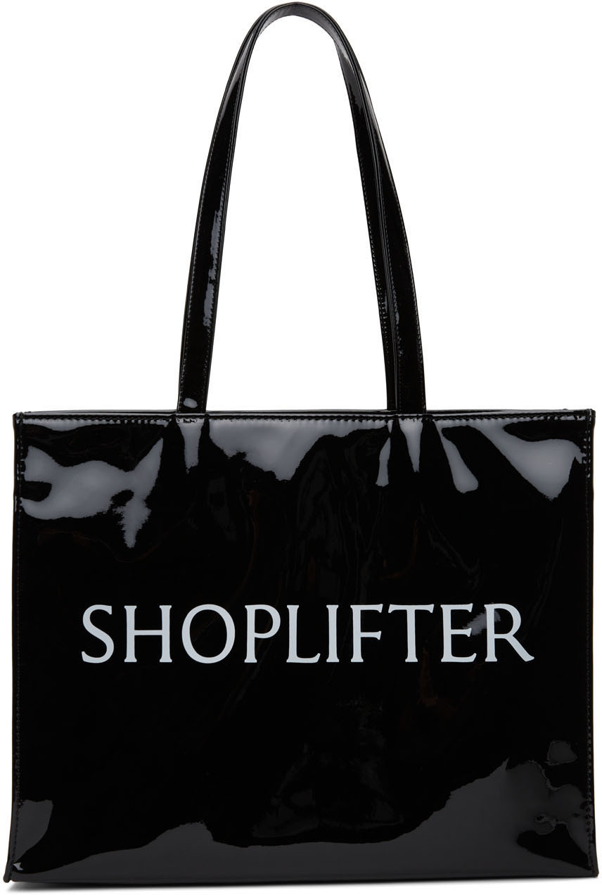 Thames MMXX Black 'Shoplifter' Tote