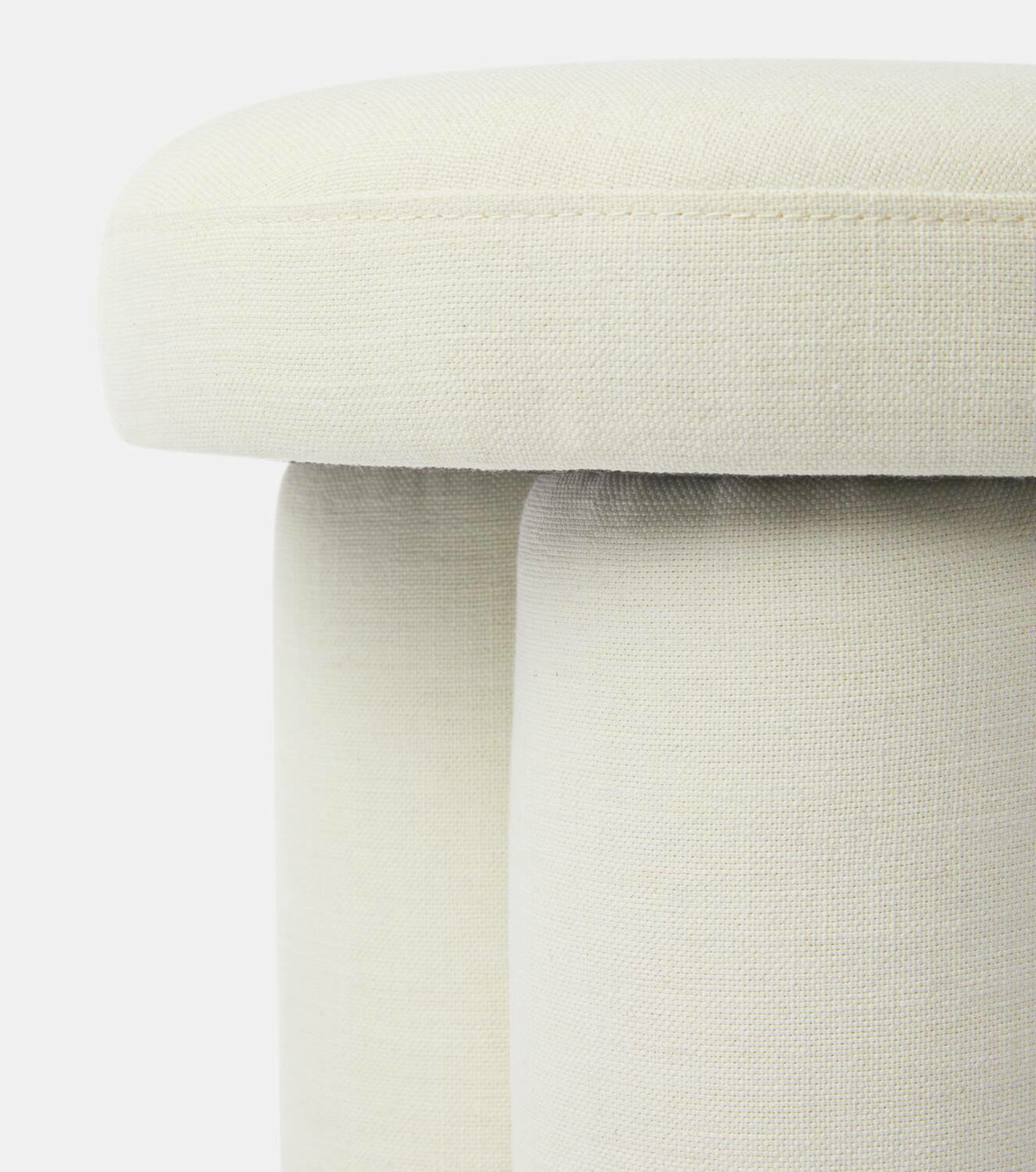 101 Copenhagen Big Foot linen stool