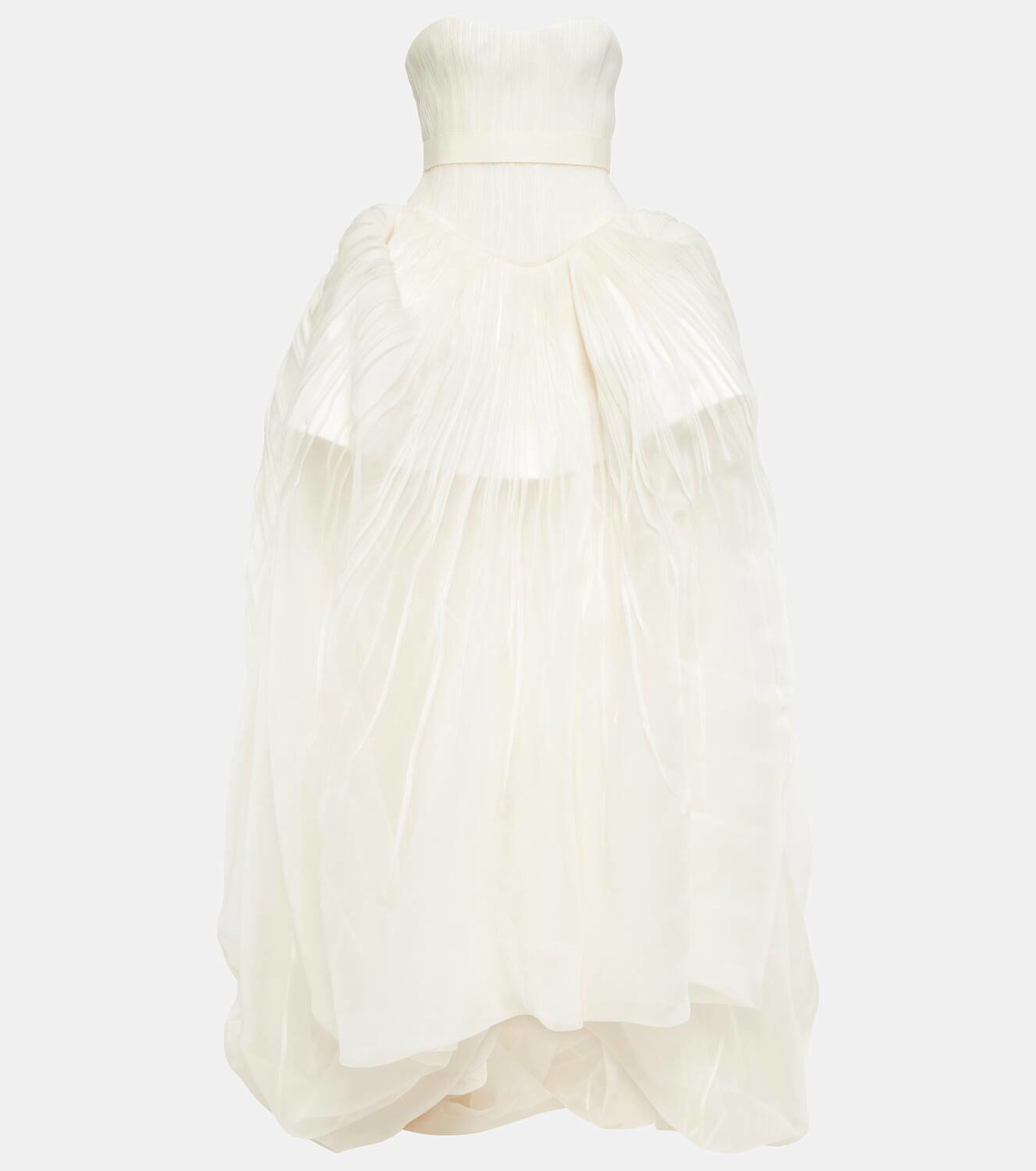 Danielle Frankel Bridal Emory silk organza gown