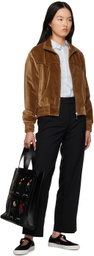Ernest W. Baker Black Button Trousers