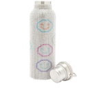 Collina Strada Women's Rhinestone Water Bottle in Rainbow Smiley Face