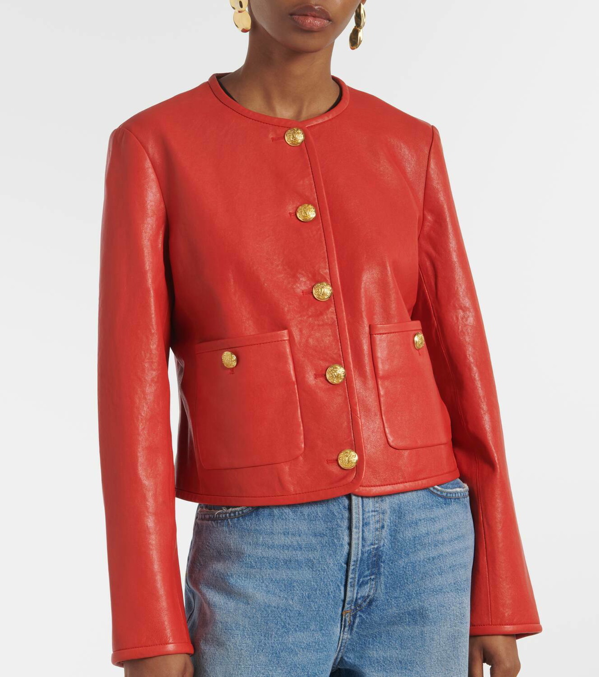 Veronica Beard Andrea leather jacket