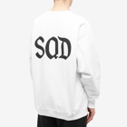 WTAPS Men's Design 02 Larger SQD Sweater in White