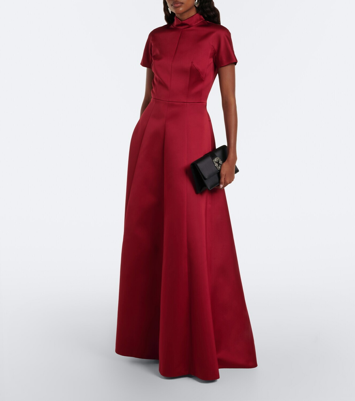 Emilia Wickstead Malinda satin gown