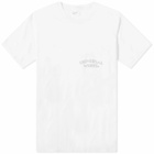 Universal Works Men's Print Pocket T-Shirt in Ecru