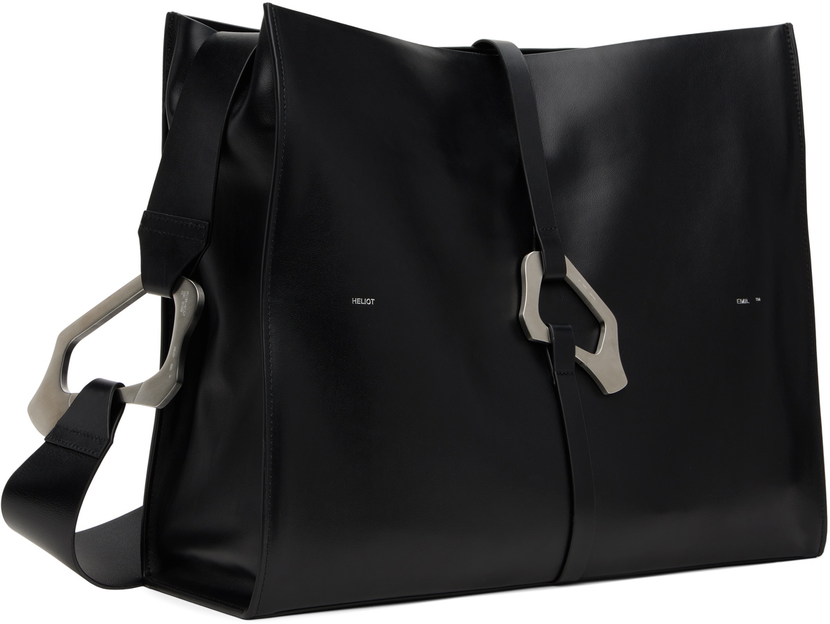 HELIOT EMIL Black Luculent Tote