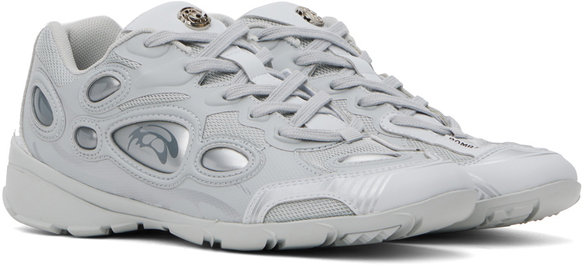 Rombaut Gray & Silver Proton Sneakers